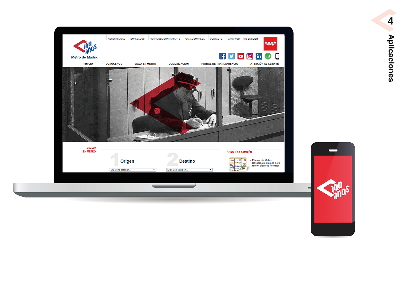 Centenario Metro de Madrid