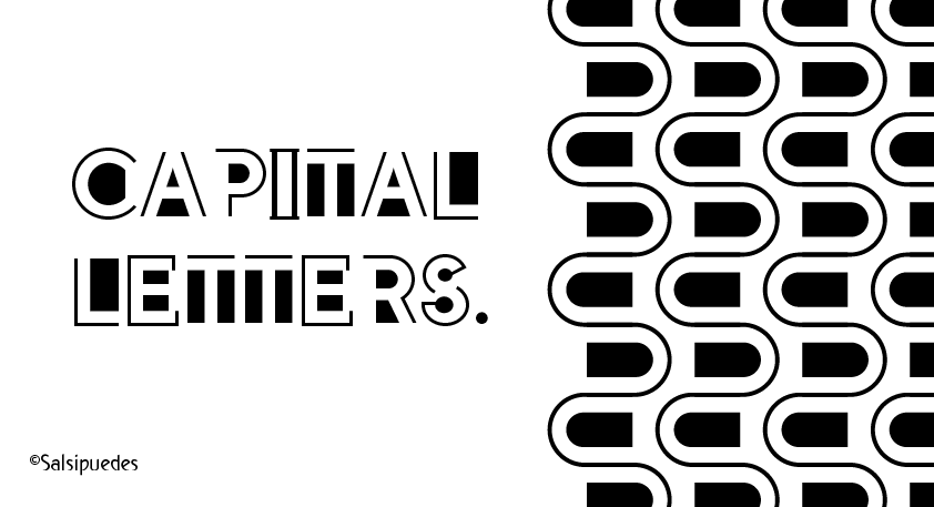 Salsipuedes Typeface